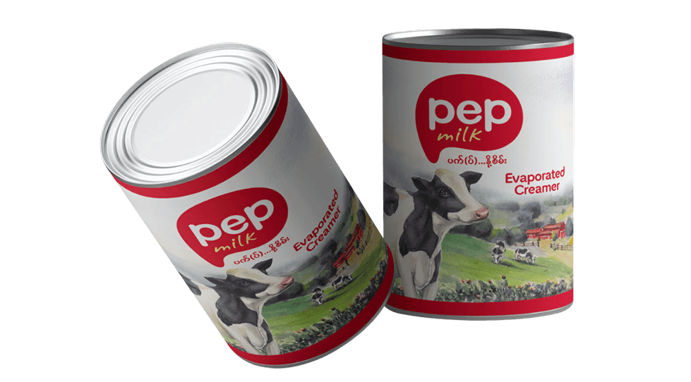 PEP milk cans